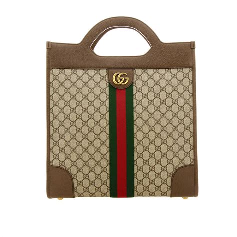 borsa gucci beige uomo|GUCCI: Borsa Ophidia in tessuto GG Supreme .